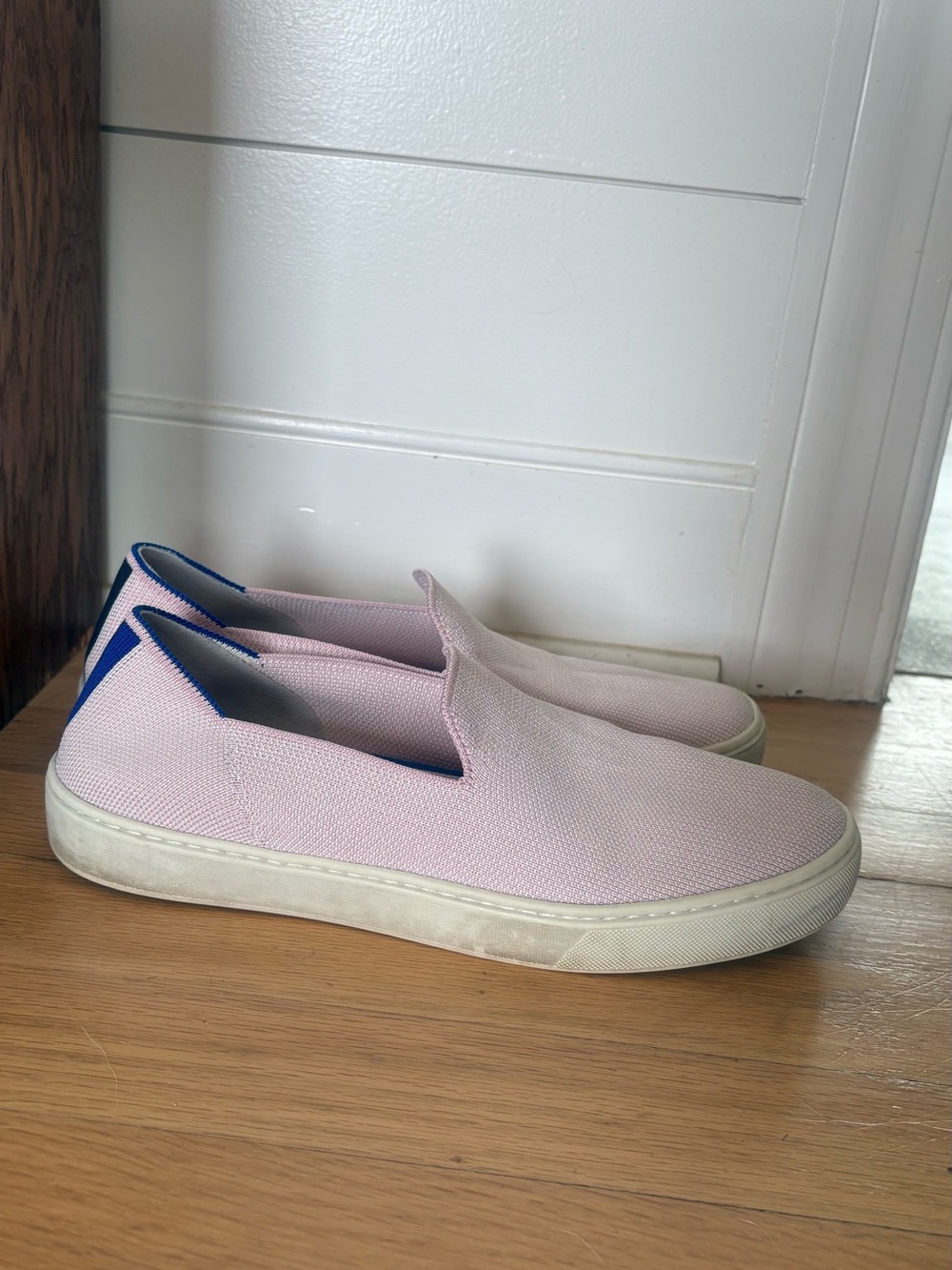 Rothy's Pink Slip-On Sneakers